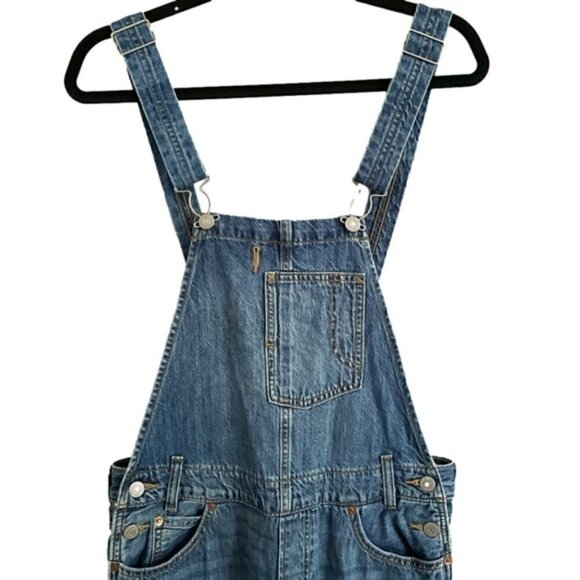 Levi’s Heritage Straight Leg Medium Wash Overalls  - Small - Picture 3 of 10